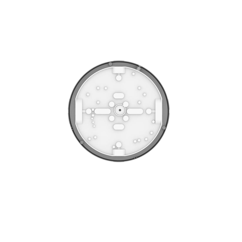 LED bulkhead rund 250P, 10.5W, 1220 lumen, 3000K/4000K skiftbar CCT, IK10, Hvid aluminiums hus