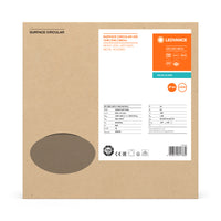 LED Bulkhead overflademonteret cirkulær Ø250 Hvid, 13W 960 lumen, 4000K, IP44