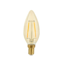Spectrum LED filament lamp E14 4.9W 2400K warm light, replaces 50W with 490 lumens, 360° beam angle, not dimmable