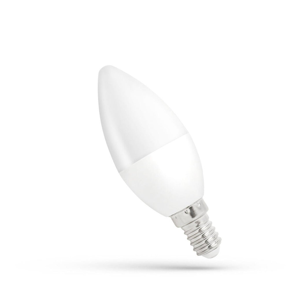 Spectrum LED-lampe E14 C37 1W erstatter 10W 4000K klart hvidt lys energieffektiv og holdbar