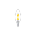 Philips LED stearinlys 3.4W E14 B35 Klar Warm Glow 2200-2700K dæmpbar 470 lumen 90CRI glaspære