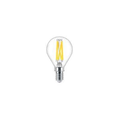 Philips MAS LEDLuster E14 P45 Klar Glas Pære 5.9W=60W 220-240V 2200K-2700K 806 lumen 90CRI Dæmpbar