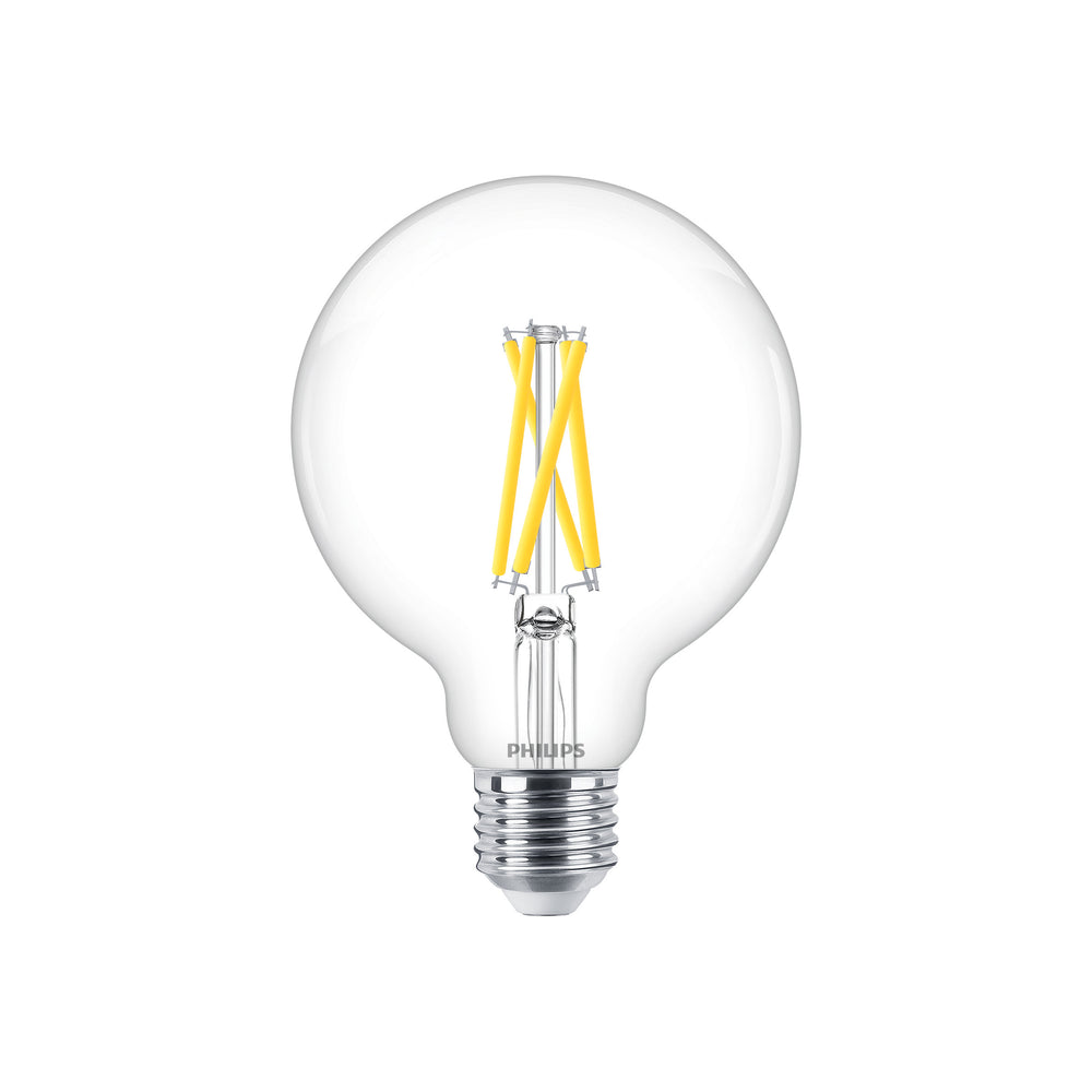 Philips LED bulb 5.9W E27 G93 Clear dimmable Warm Glow 2200K-2700K 806 lumens 90CRI 300°