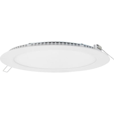 LED dæmpbar rund indbygget spotlight 12W 4000K - erstatter 100W