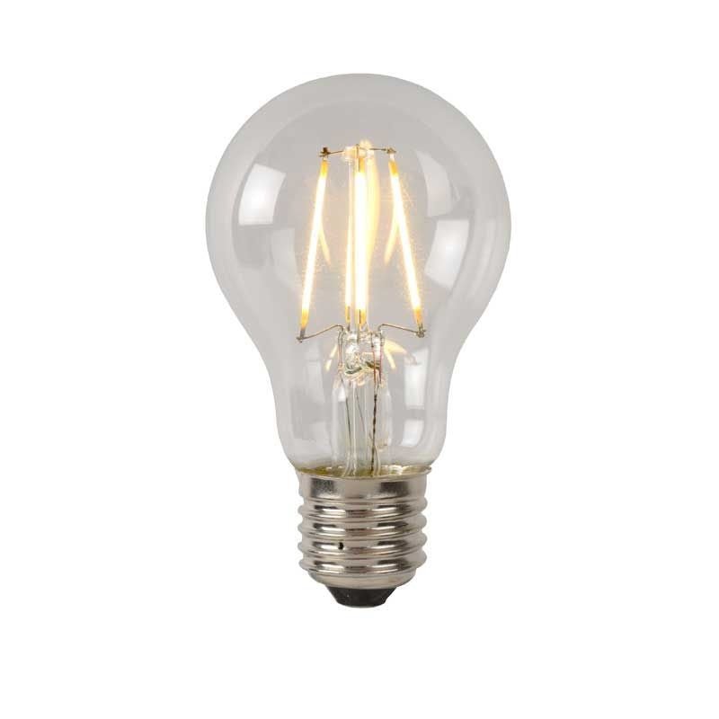 A60 - Filament lamp - Ø 6 cm - LED Dimmable - E27 - 1x5W 2700K - Transparent