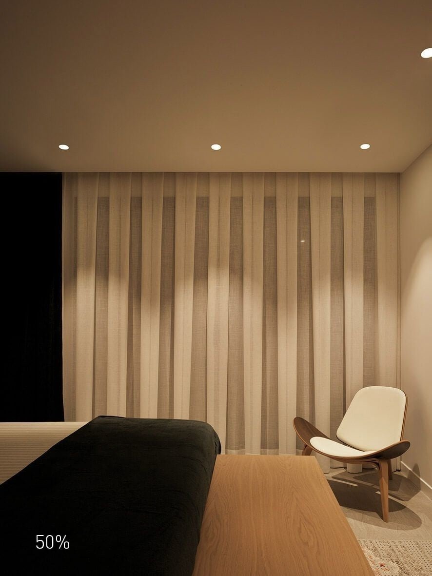 Led inbouwspot 85mm ip65 zwart 5w dim to warm for bathroom