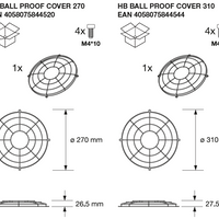 LED Highbay Gen 5 Sort Aluminium 150W 4000K 26700 lumen IP66 1-10V dæmpbar 110D