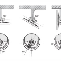 LED Highbay Gen 5 Sort Aluminium 150W 4000K 26700 lumen IP66 1-10V dæmpbar 110D