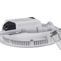 lcb led round aluminum recessed spotlight 3w replaces 25w 3000k warm white light