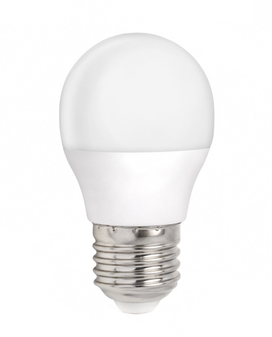 Spectrum LED E27 bulb 1W replaces 10W 6000K cold white 90 lumens non dimmable 230V 270° beam