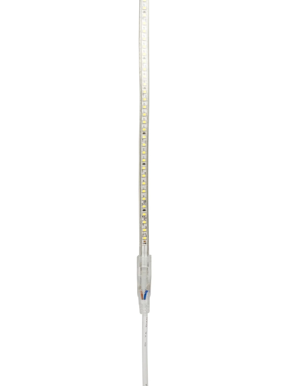LED-lyssnor V1 med 230V EU-stik, 60 LED'er pr. meter, 9mm fleksibelt design for nem installation