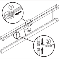 LED Montagebalk Lineær Ultra Output 46W 4000K 5500 lumen 150cm Kold Hvid