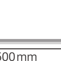 LED Montagebalk Lineær Ultra Output 46W 4000K 5500 lumen 150cm Kold Hvid