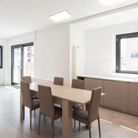 Spectrum LED loftlampe 36W 230V påbygning IP20 3000K 2600 lumen Hvidt kabinet 430x430 mm