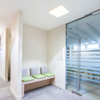 Spectrum LED loftlampe 36W 230V påbygning IP20 3000K 2600 lumen Hvidt kabinet 430x430 mm