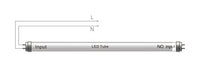 LCB LED rørlys 120cm 18W 3000K høj lumen 220-240V CRI 80 IP20 Philips chip 5 års garanti