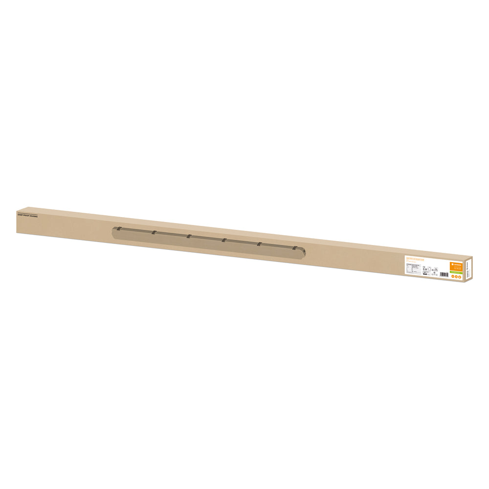 LED vandtæt monteringsarmatur, fugtbestandigt kabinet til 1x150cm LED rør, holdbar ydeevne