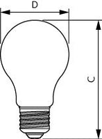 Philips CorePro LED bulb 10W equals 75W A60 E27 2700K warm white 1055 lumens non dimmable