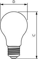 Philips LED-pære E27 927 A60 2700K varm hvid 1521 lumen