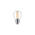 Philips CorePro LED Luster 4.3W E27 2700K Warm White Clear Bulb 470 lumens Non-Dimmable
