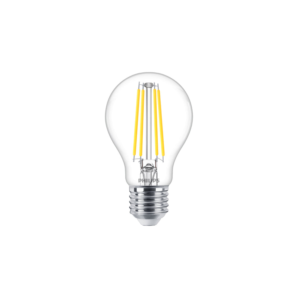 Philips LED Bulb 5.9W E27 A60 Clear 2700K Warm White 806 lumens dimmable 90CRI 220-240V