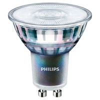 Philips MAS LED ExpertColor GU10 5.5W 50W equivalent 2700K 355 lumens 36D dimmable spotlight