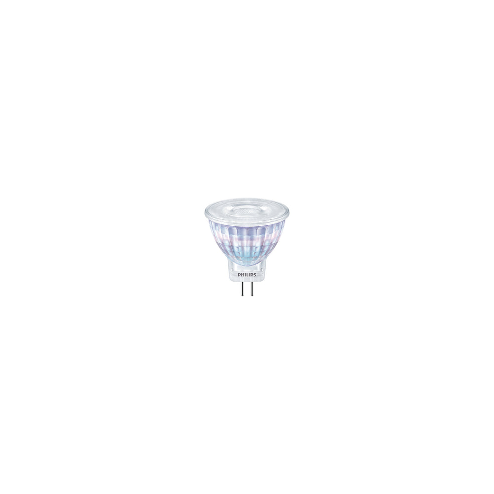 Philips CorePro LED spot GU4 MR11 2.3W 2700K 184 lumen 36D Varm Hvid ikke-dæmpbar 12V CE RoHS