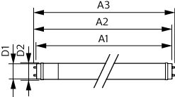 Philips CorePro LEDtube 1200mm T8 18W 4000K Kølig Hvid G13 2000 lumen ikke-dæmpbar 220-240V