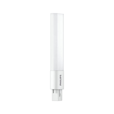 Philips CorePro LED PLS 5W G23 pære, 3000K, 520 lumen, energieffektiv, 120° strålevinkel, 30000 timers levetid