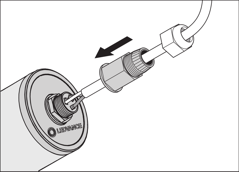 Ledvance Damp Proof Special 1200 LED Batten 22W 4000K Cool White IP67 IP69K 2800 lumens IK06 Surface Mount