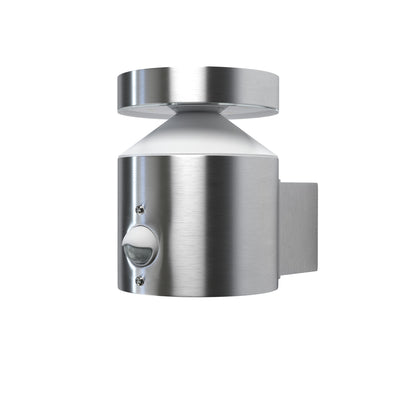 Ledvance ENDURA Style Cylinder Vægsensor LED Udendørs Lampe 6W 3000K Rustfrit Stål IP44