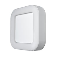 Ledvance ENDURA Style Square LED Væglampe 13.5W 3000K 220-240V IP44 IK07 Hvid Udendørs Overflademonteret