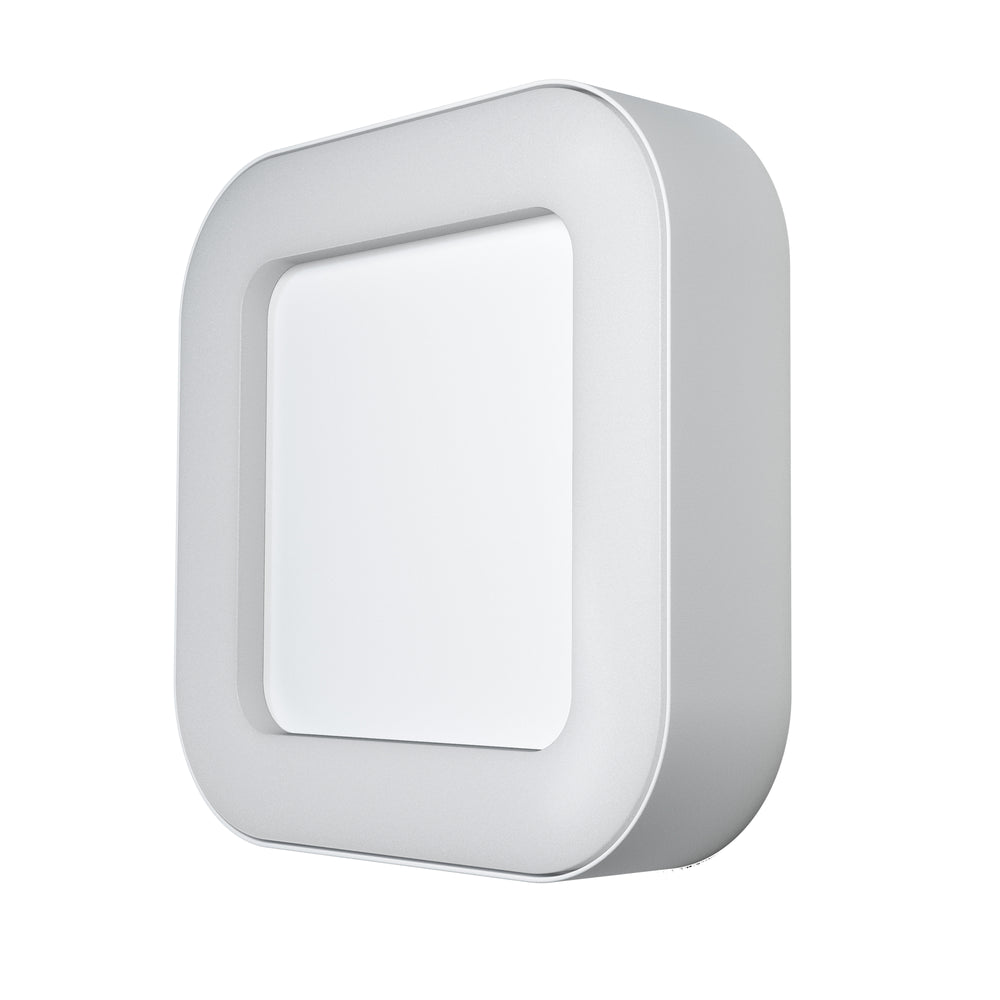Ledvance ENDURA Style Square LED Væglampe 13.5W 3000K 220-240V IP44 IK07 Hvid Udendørs Overflademonteret