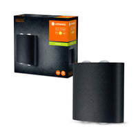Ledvance ENDURA Style UpDown Deco II LED væglampe 11W 3000K Mørkegrå IP44 udendørsbelysning