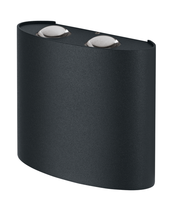 Ledvance ENDURA Style UpDown Deco II LED væglampe 11W 3000K Mørkegrå IP44 udendørsbelysning