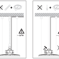 Ledvance HIGH BAY DALI GEN 5 LED 75W 4000K 13275 lumen 70° Sort IP66 IK10 Aluminium Industriel Belysning