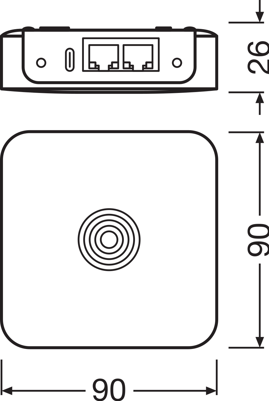 Ledvance LED styresystemkomponent Zigbee smart belysningsmodul til problemfri integration