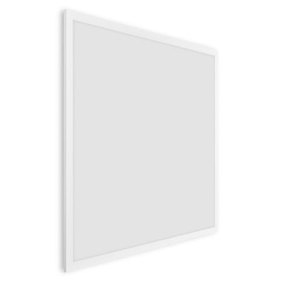 Ledvance LED Panel Comfort 28W 4000K Aluminium Hvid, slank loftsbelysning til kontorer og hjem
