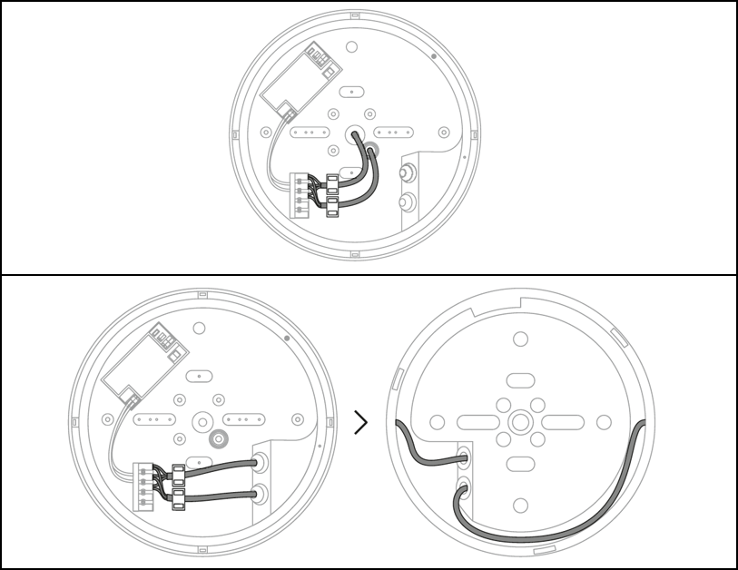 Ledvance LED overflade flad rund loft væglampe 19W 2660 lumen 3000K 4000K IP54 IK08 Hvid