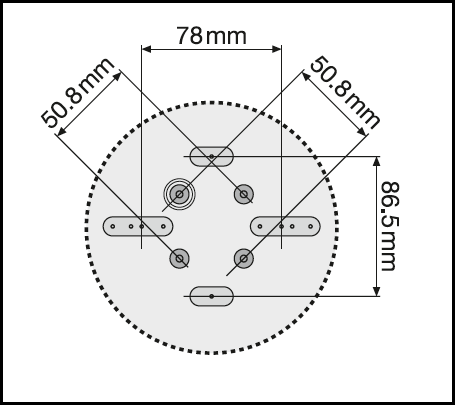 Ledvance LED overflade flad rund loft væglampe 19W 2660 lumen 3000K 4000K IP54 IK08 Hvid