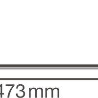 Ledvance LINEAR COMPACT HIGH OUTPUT LED surface light 25W 3000K 2500 lumens 1473mm White IP20