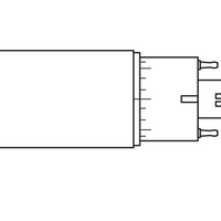 Ledvance OSRAM DULUX LED G24Q-2 7W 4000K køligt hvid retrofit lampe, 770 lumen, IP20, 220-240V, drejelig sokkel