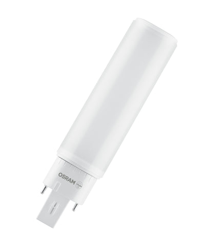Ledvance OSRAM DULUX LED G24Q-2 7W 4000K køligt hvid retrofit lampe, 770 lumen, IP20, 220-240V, drejelig sokkel