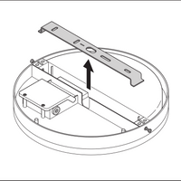 Ledvance Surface LED Compact 24W 4000K IP65 IK10 Hvid lofts- og væglampe 1920 lumen