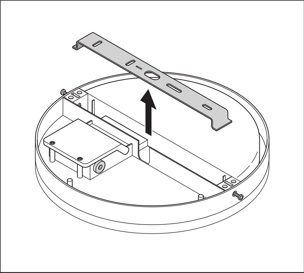 Ledvance Surface LED Compact 24W 4000K IP65 IK10 Hvid lofts- og væglampe 1920 lumen
