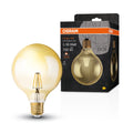 Ledvance Vintage 1906 LED Globe 6.5W E27 2400K Guld Glas Pære 720 lumen 220-240V IP20 124mm