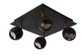 Lucide BINARI 4x4,5W LED loftspotlys 2700K sort 1521 lumen