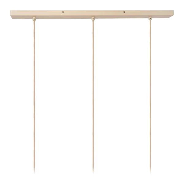 Lucide CORINA LED table lamp, 3xE27, dimmable, adjustable fabric shade, 185cm cream indoor lighting