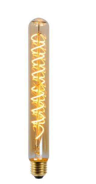 Lucide LED filamentpære E27 10.5W 3000K 1521 lumen dæmpbar ravfarvet glas IP20 CE RoHS