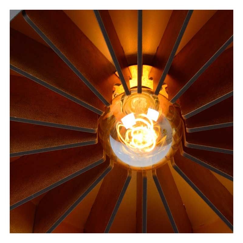 Lucide ZIDANE LED loftlampe Sort Ø40cm 1xE27 IP20 moderne metalarmatur